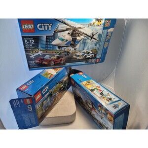 3 Lego Sets City 60138, 60183, 60223 Complete